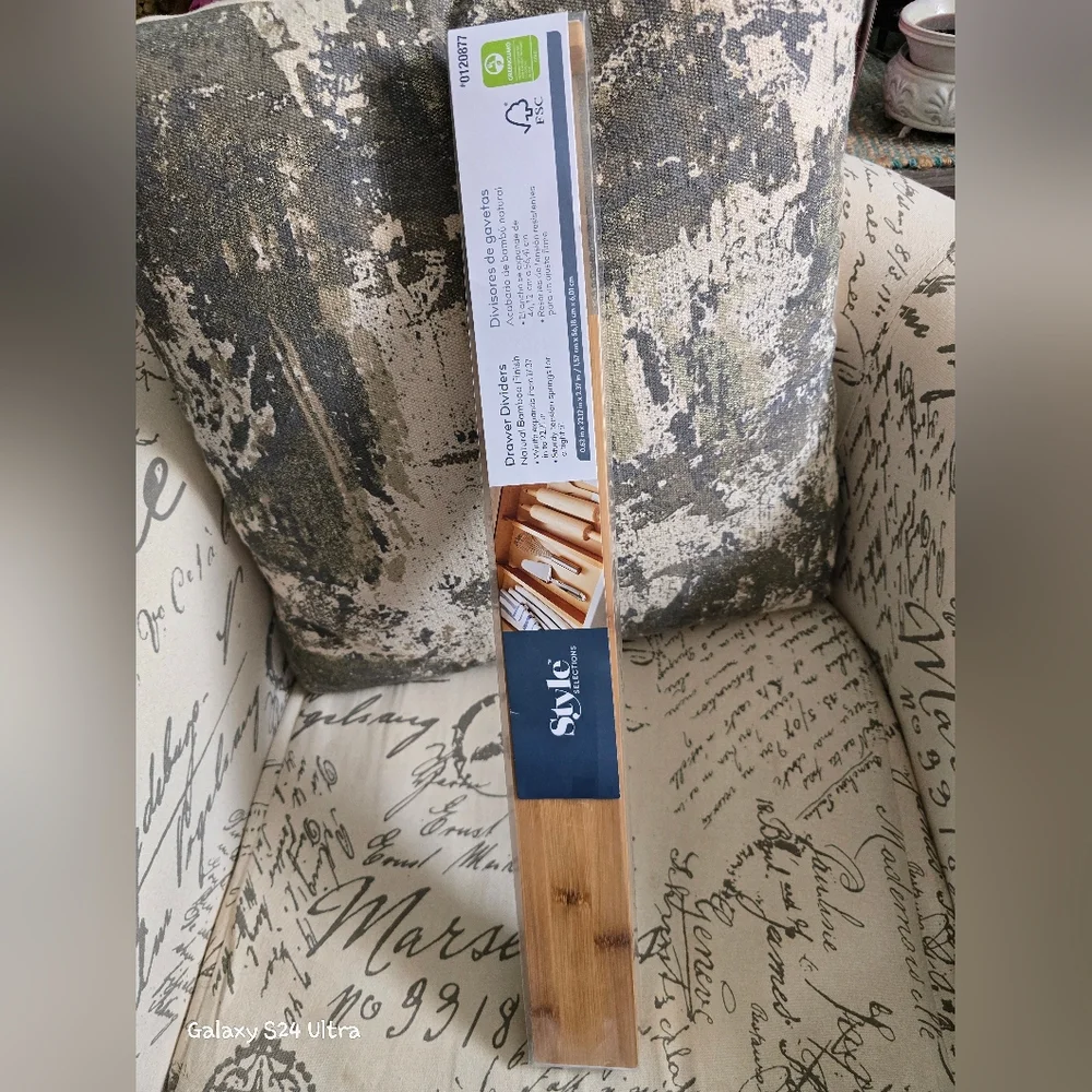 Bamboo Drawer Dividers NEW